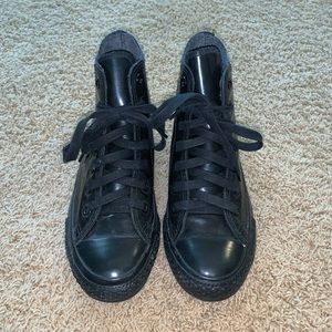 Black High Top Converse